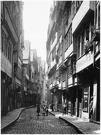 Bendergasse in 1904