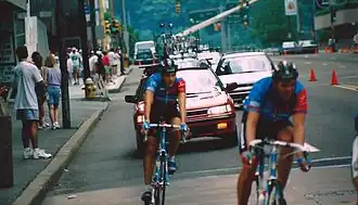 Frankie Andreu en Ron Kiefel, 1991