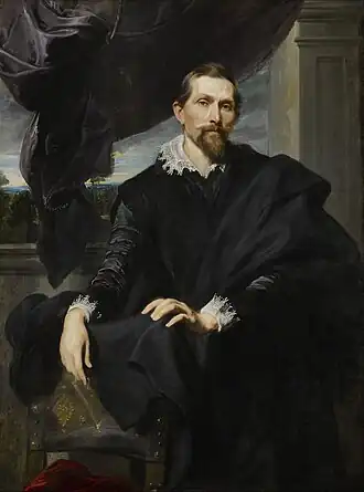 Portret van Frans Snyders door Antoon van Dyck, ca. 1620, Frick Collection, New York