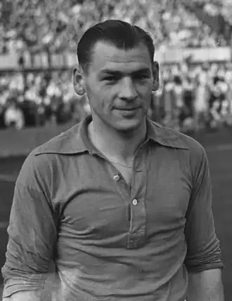 Frans Tebak in oktober 1952