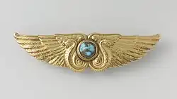 Broche van goud en turkoois (ca. 1906)