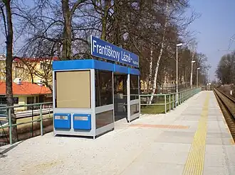 Station Františkovy Lázně-Aquaforum