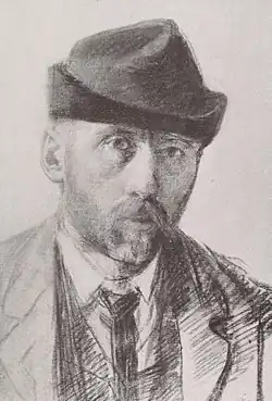 zelfportret Franz Deutmann