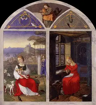 Sulamith und Maria, voor zijn vriend Friedrich Overbeck