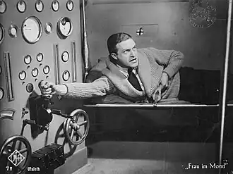 Willy Fritsch in Frau im Mond