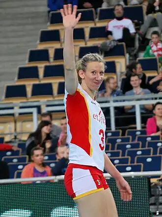 Frauke Dirickx in januari 2014