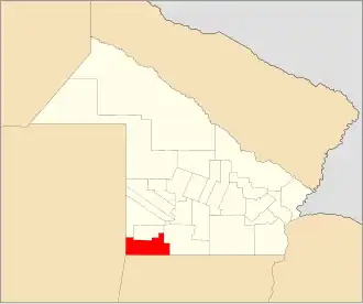 Kaart van departement