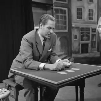 Fred Kaps in het televisieprogramma Van A tot Z (1959)