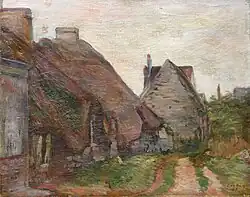 Les Chaumes du gré à Auvers sur Oise ("De halmen van Auvers sur Oise"), ca. 1890