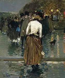 Promenade at Sunset Paris, 1888