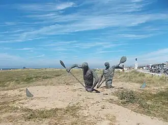 Monument Engeldvaarders Katwijk, 15 juni 2017