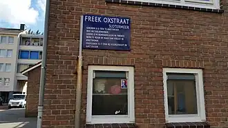 Straatnaambord (oktober 2018)