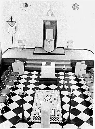 Werkplaats van de loge