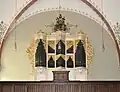 Het kerkorgel in de Jacobuskerk, een werk van Gottfried Silbermann