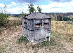 Uitkijkpost in collectie Grenzmuseum Sorge