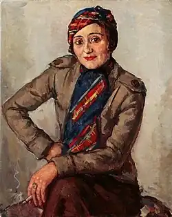 Jonge vrouw met sigaret