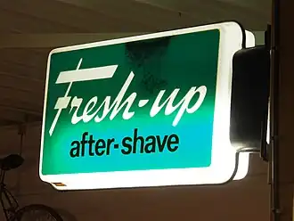 Fresh-Up lichtreclame