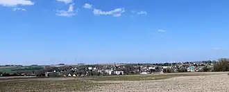 Gezicht op Fresnoy-le-Grand