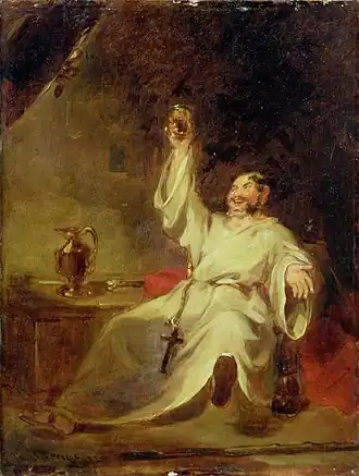 Portrettering van Broeder Tuck door Henry Liverseege (1802–1832).