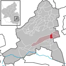 Kaart van Friedelsheim