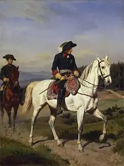 Frederik de Grote voor Schweidnitz, 1865