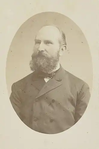 Portret van Friedrich Julius Peter van Calker door Friedrich Julius von Kolkow