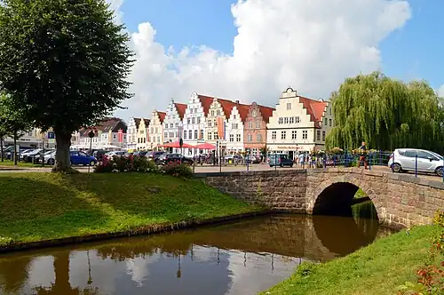 Holländerhäuser aan de markt