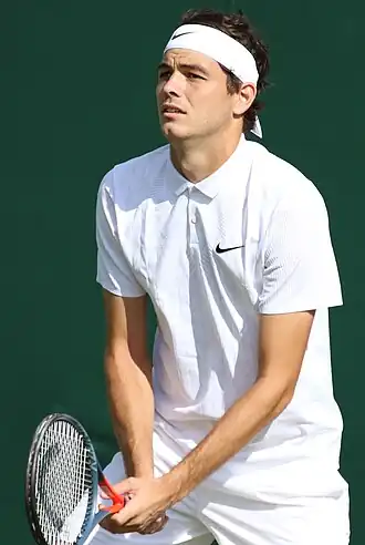 Winnaar in het enkelspel, Taylor Fritz