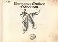 Harmonice Musices Odhecaton, titelblad