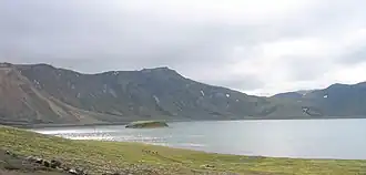 Frostastaðavatn vanuit het zuidoosten