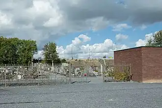 Toegang tot de begraafplaats