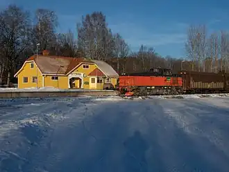 Station Rottneros in januari 2006
