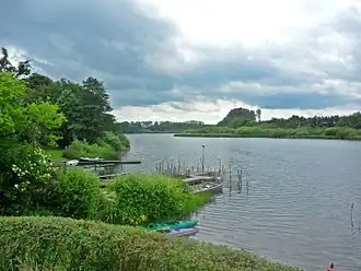 de Fuhlensee bij Wahlstorf richting zuiden