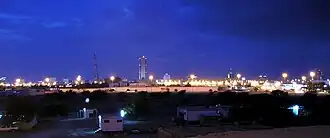 Fujairah bij nacht
