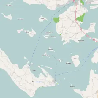 Kaart van Zuid-Funense archipel