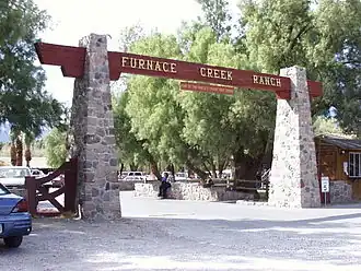 Ingang Furnace Creek Ranch