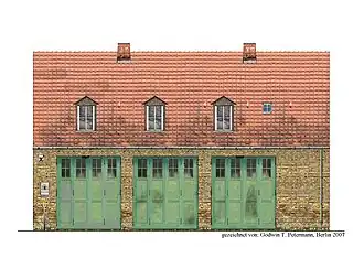 „Neue“ Feuerwache Marienfelde uit 1950