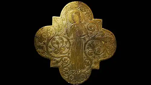 Fylacterion van de heilige Margaretha van Antiochië - kerkschat van Oignies