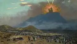 Moses op de Sinaïberg door Jean-Léon Gérôme (1895-1900)