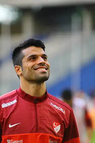 Zan in 2013 als speler van Turkije