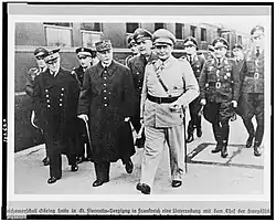 Darlan, links met Pétain en Göring, 1941