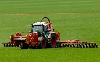Gedragen mestverspreider; sleepslangbemester