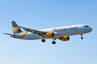 Airbus A321-211 van Thomas Cook Airlines
