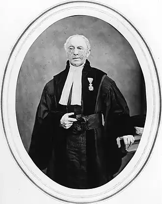 Melort in toga, ca. 1868