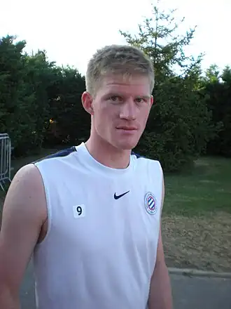 Charbonnier in 2012 als speler van Montpellier