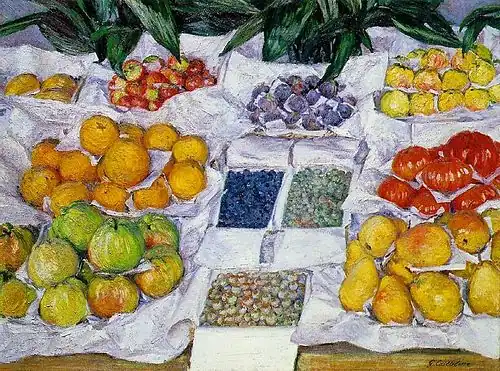 Fruits sur un étalage (1882), Museum of Fine Arts