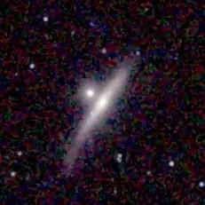 NGC 1888 (rechtsonder) met NGC 1889