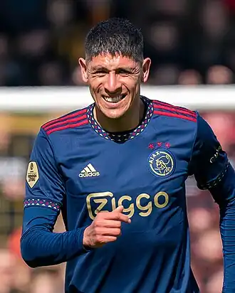 Álvarez namens Ajax in 2023