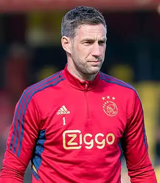 Maarten Stekelenburg bij Ajax in 2023