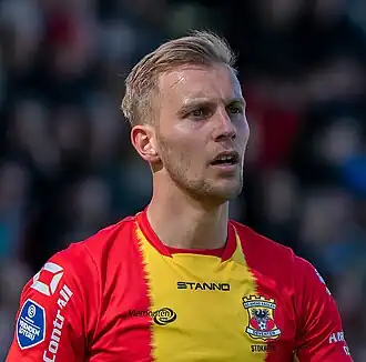Stokkers in 2023 als speler van Go Ahead Eagles